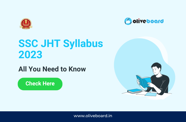 SSC JHT Syllabus 2023