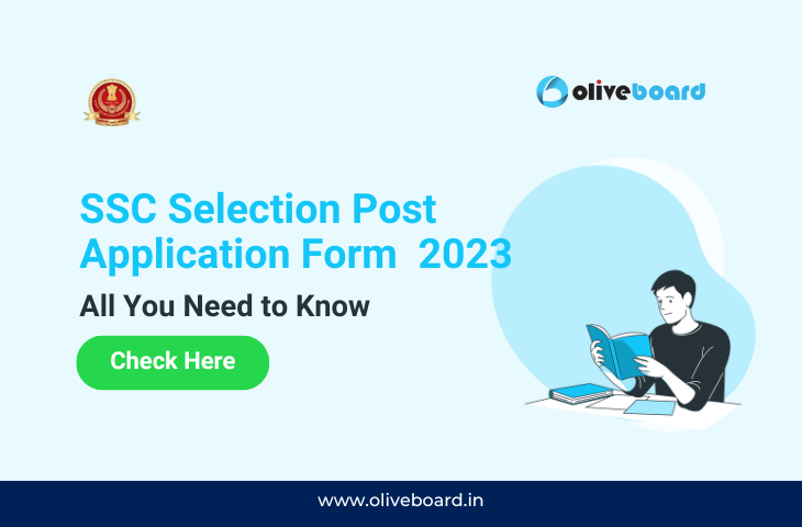 SSC Selection Post Application Form 2023