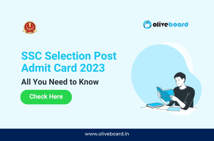 SSC Selection Post Admit Card 2023