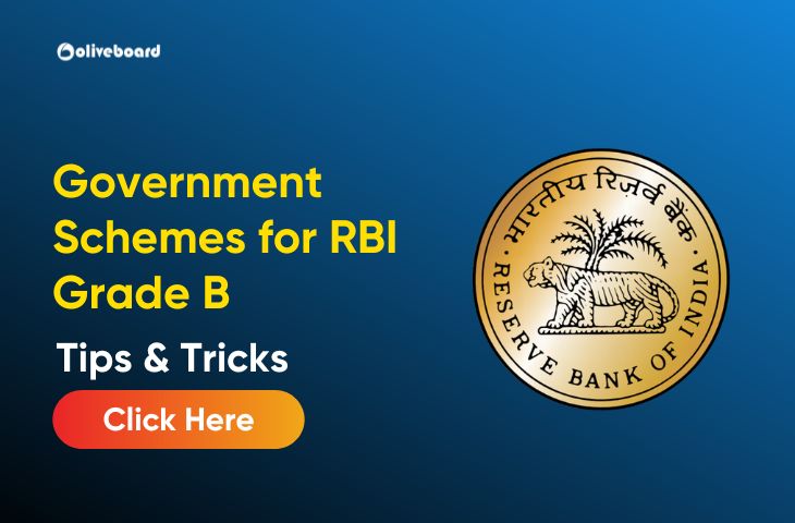 Government Schemes for RBI Grade B