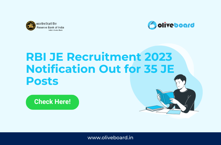 RBI JE Recruitment 2023