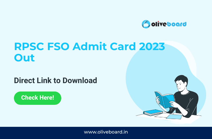 RPSC FSO Admit Card 2023 Out