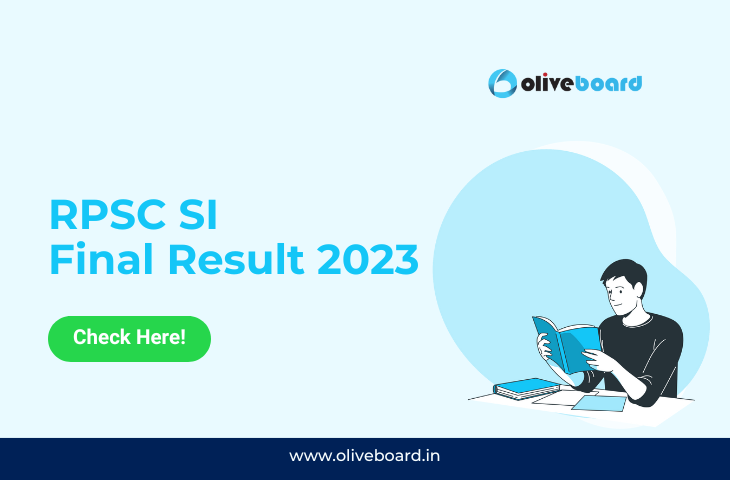 RPSC SI Final Result 2023