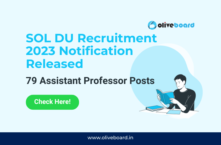 SOL DU Recruitment 2023
