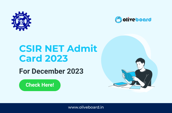 CSIR NET Admit Card 2023