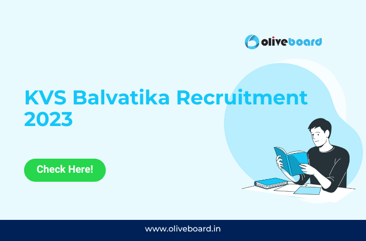 KVS Balvatika Recruitment 2023