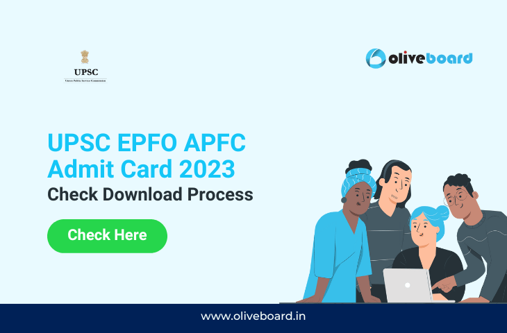UPSC EPFO APFC Admit Card 2023