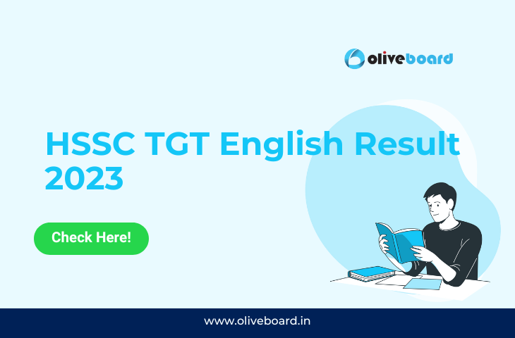 HSSC TGT English Result 2023