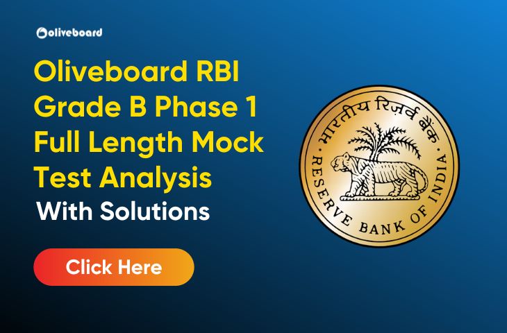 Oliveboard RBI Grade B Phase 1 Full Length Mock Test Analysis