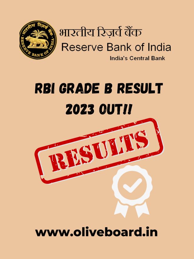 RBI Grade B Result 2023