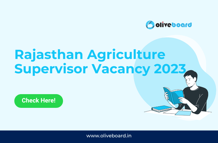 Rajasthan Agriculture Supervisor Vacancy 2023