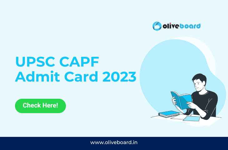 UPSC CAPF Admit Card 2023