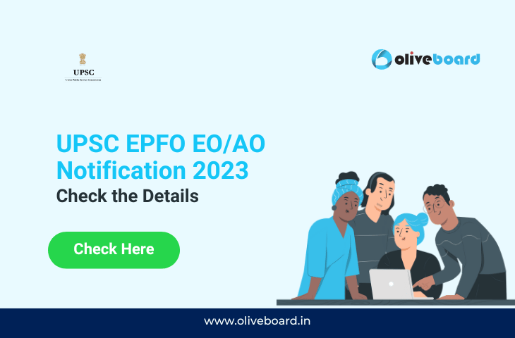 UPSC EPFO EO/AO Notification 2023