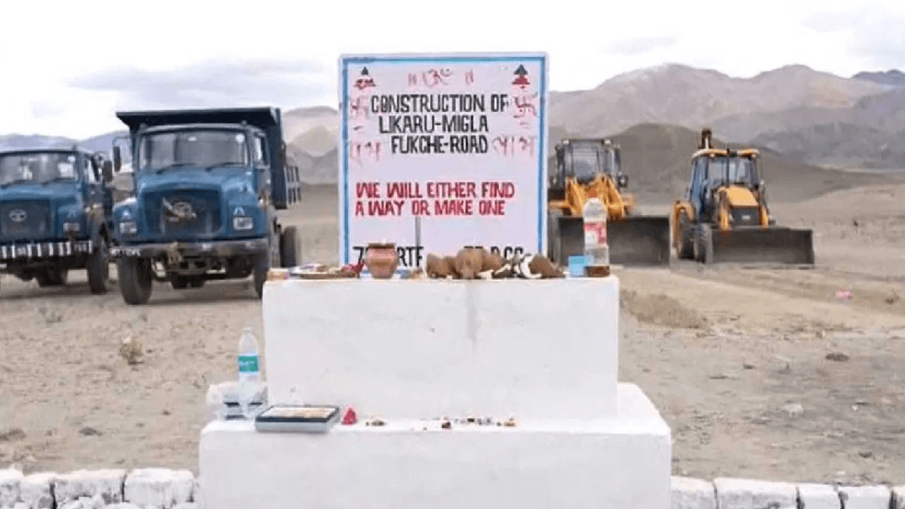 BRO Begins Construction of World’s Highest Motorable Road in Ladakh