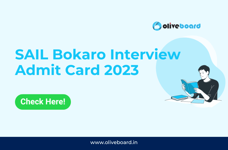 SAIL Bokaro Interview Admit Card 2023