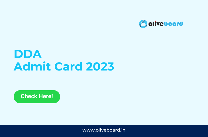 DDA Admit Card 2023