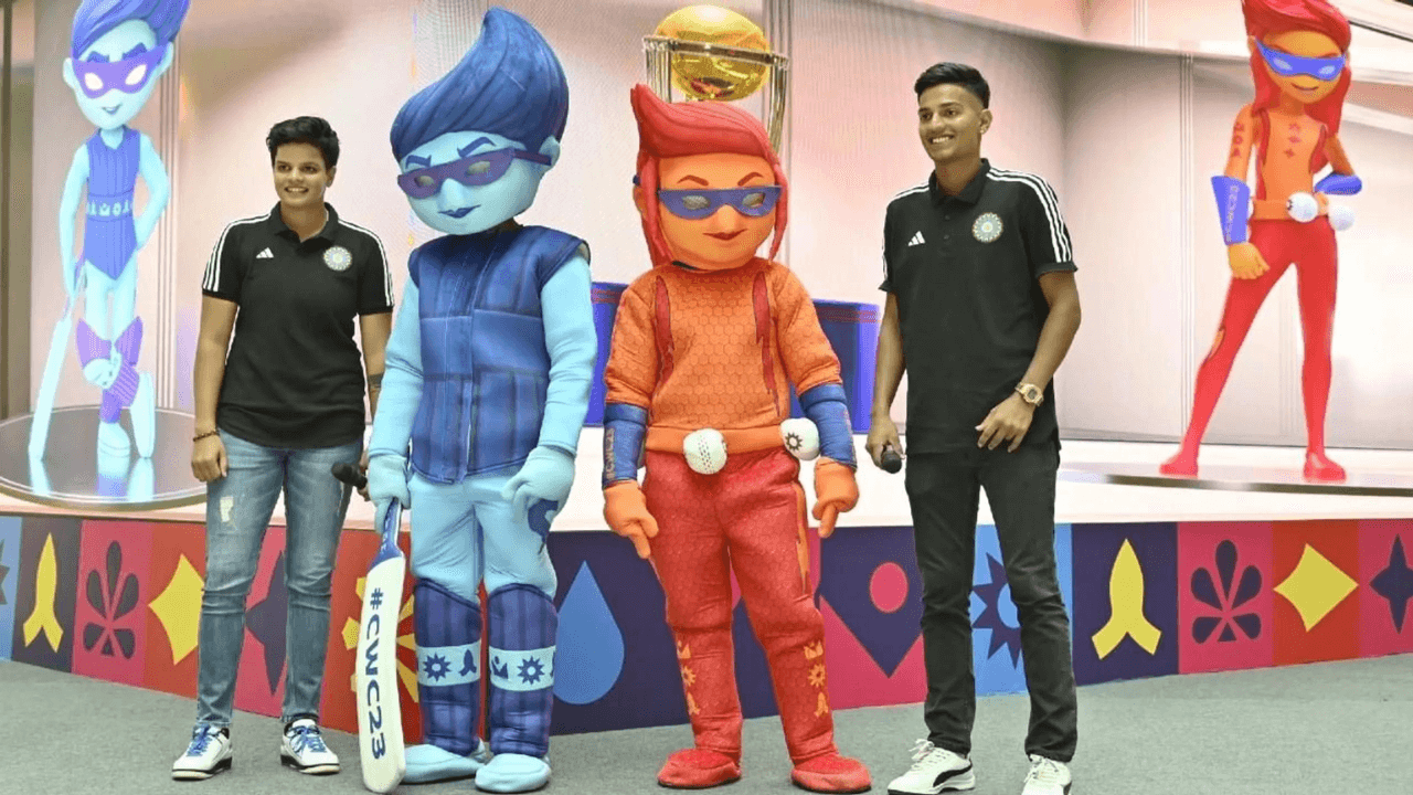 ICC Unveils Mascot Duo for Cricket World Cup 2023