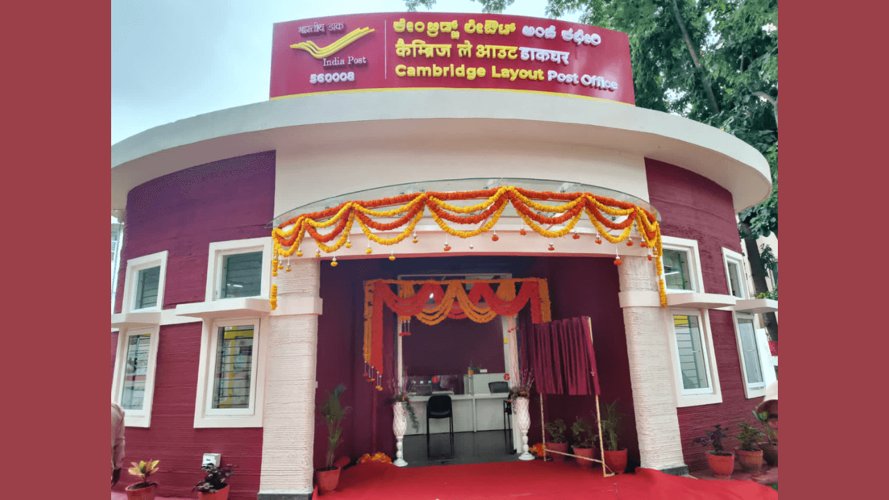 India's First 3D Printed Post Office in Bengaluru
