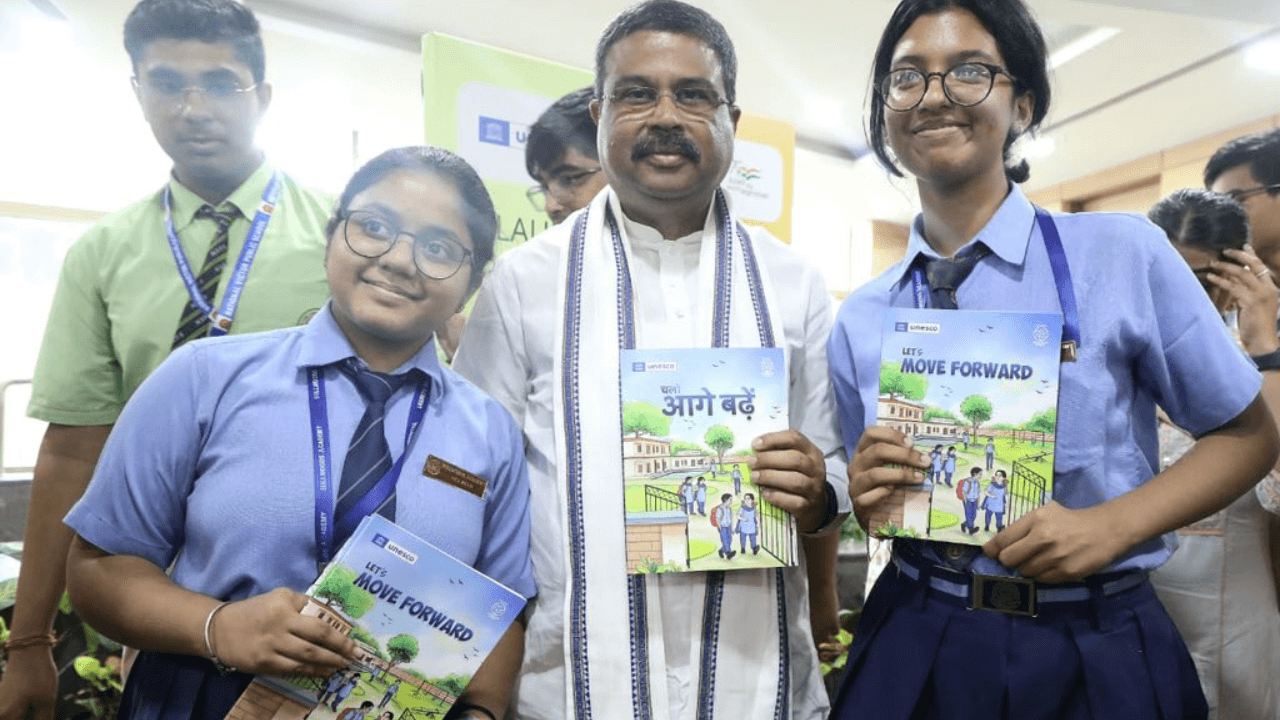 NCERT and UNESCO Launches a Comic Book “Let’s Move Forward”