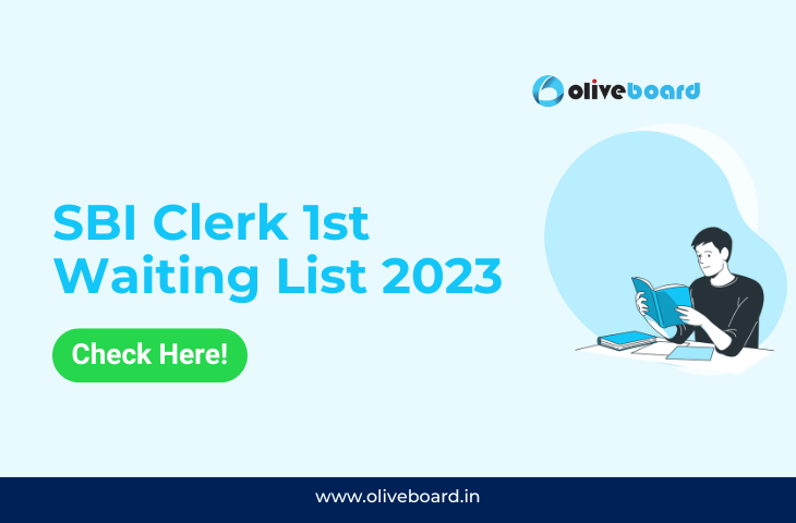 SBI Clerk 1st Waiting List 2023