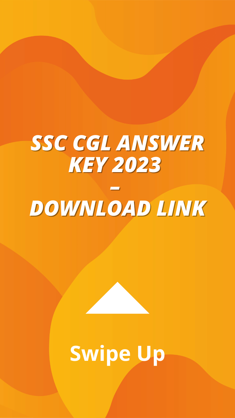 SSC CGL Answer Key 2023 Tier 1 Out, Direct Link to Download Oliveboard