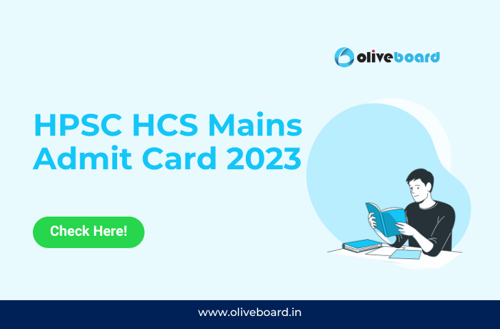 HPSC HCS Mains Admit Card 2023