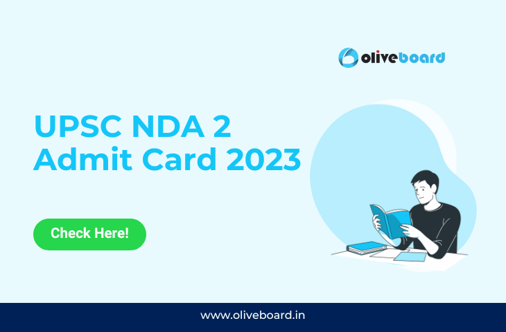 UPSC NDA 2 Admit Card 2023