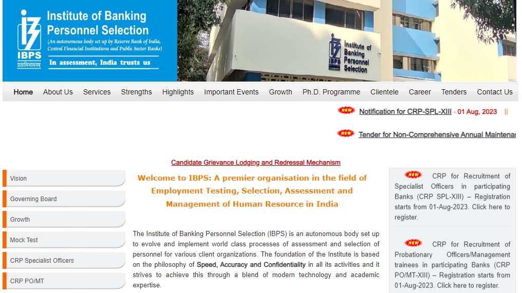 IBPS SO Admit Card 2023