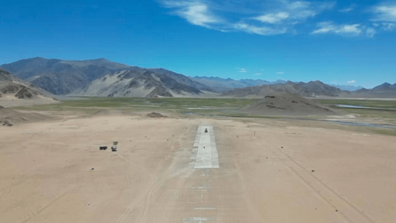BRO to Construct World’s Highest Fighter Airfield in Ladakh’s Nyoma