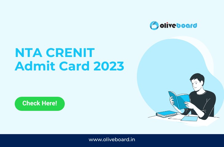 NTA CRENIT Admit Card 2023