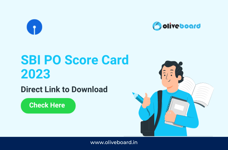 SBI PO Score Card 2023