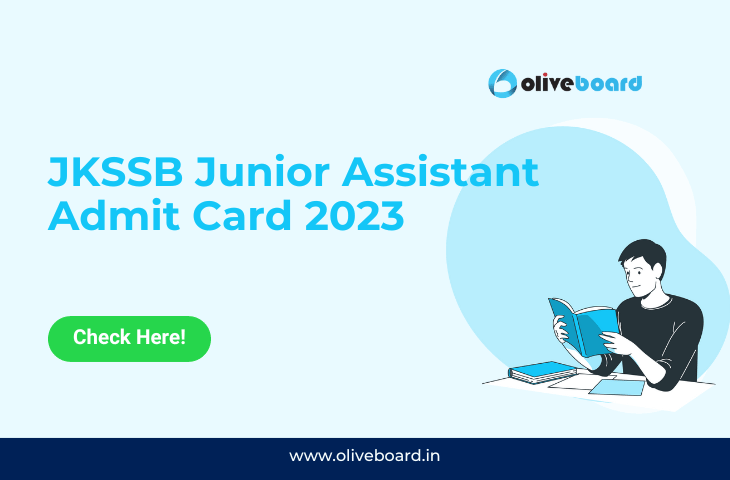 JKSSB Junior Assistant Admit Card 2023