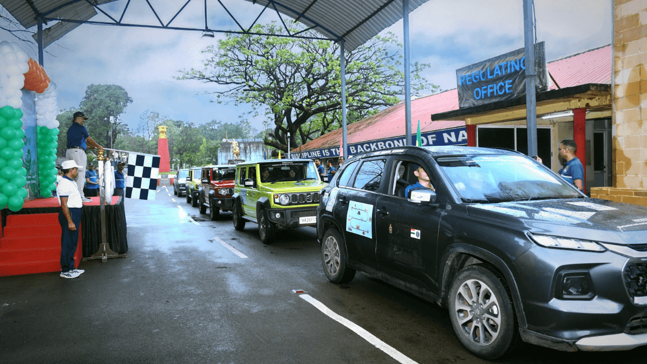 Indian Navy Flags Off ‘Khamree Mo Sikkim’ Car Rally