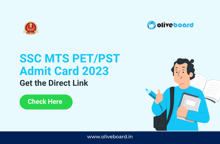 SSC MTS PET PST Admit Card 2023