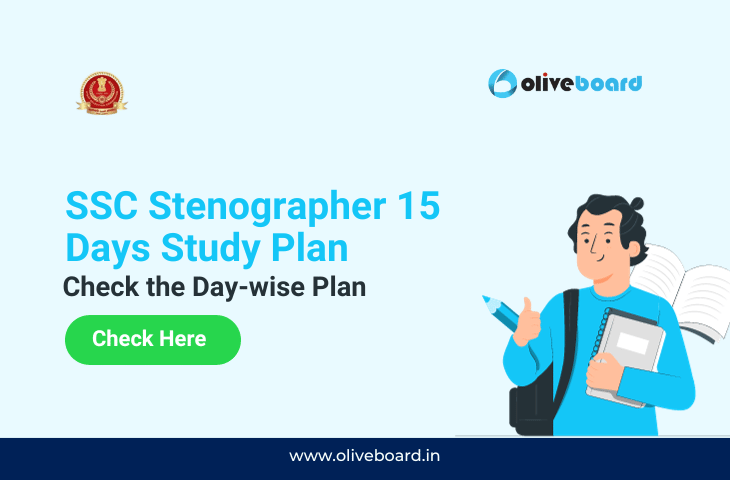 SSC Stenographer 15 Days Study Plan