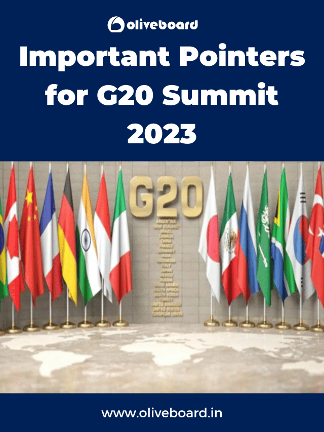Important Pointers for G20 Meet 2023