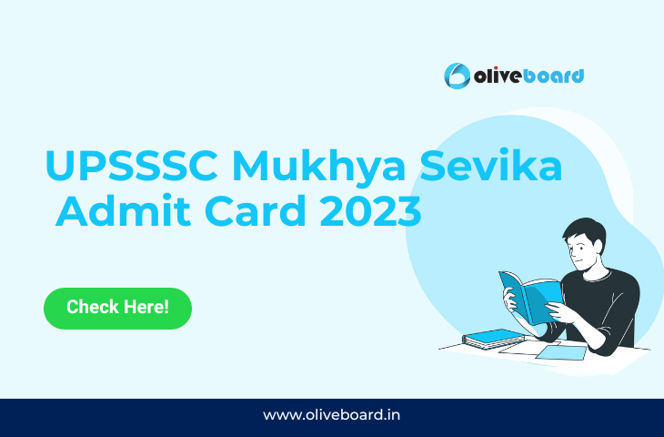 UPSSSC Mukhya Sevika Admit Card 2023