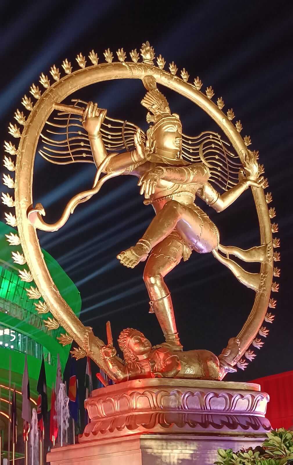 World's Tallest Nataraja Statue Installed at G20 Summit Venue