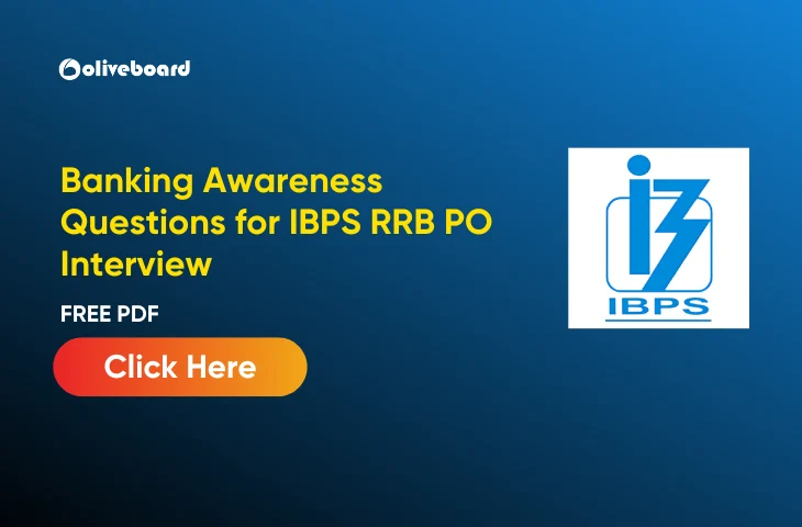Banking Awareness Questions for IBPS RRB PO Interview