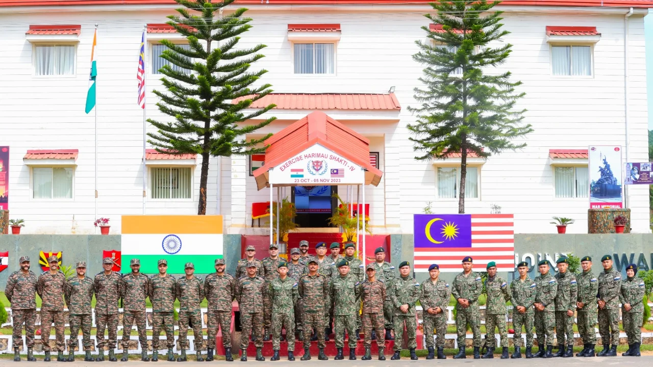 India Commences Exercise HARIMAU SHAKTI 2023 with Malaysia