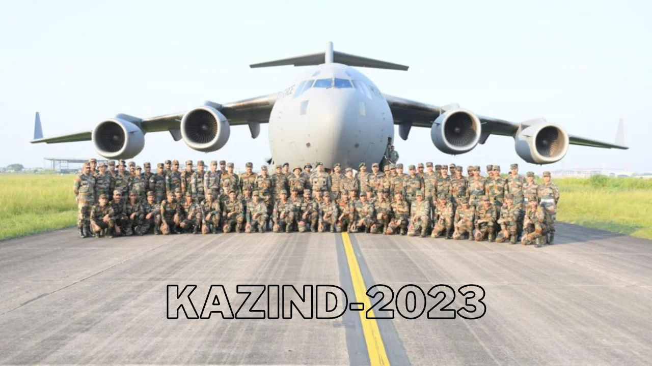 India-Kazakhstan Joint Military Exercise KAZIND-2023