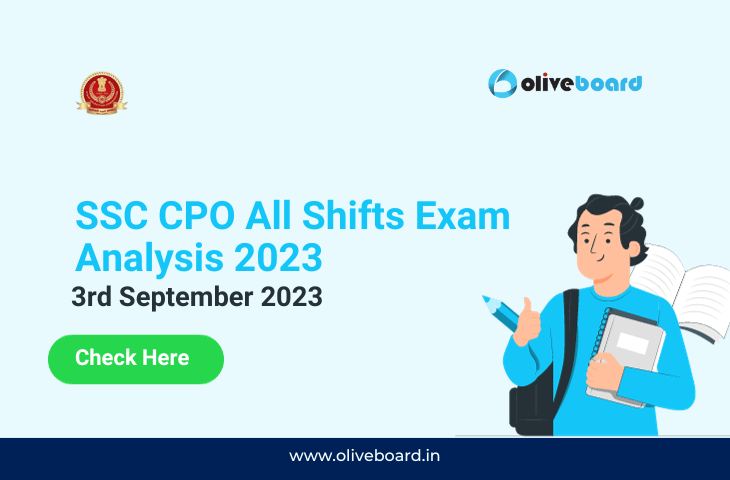 SSC CPO Exam Analysis 2023 3rd October 2023