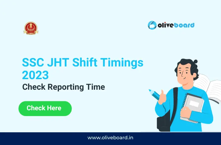 SSC JHT Shift Timings 2023