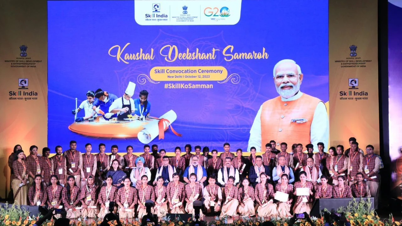 Skill India Organizes Kaushal Deekshant Samaroh