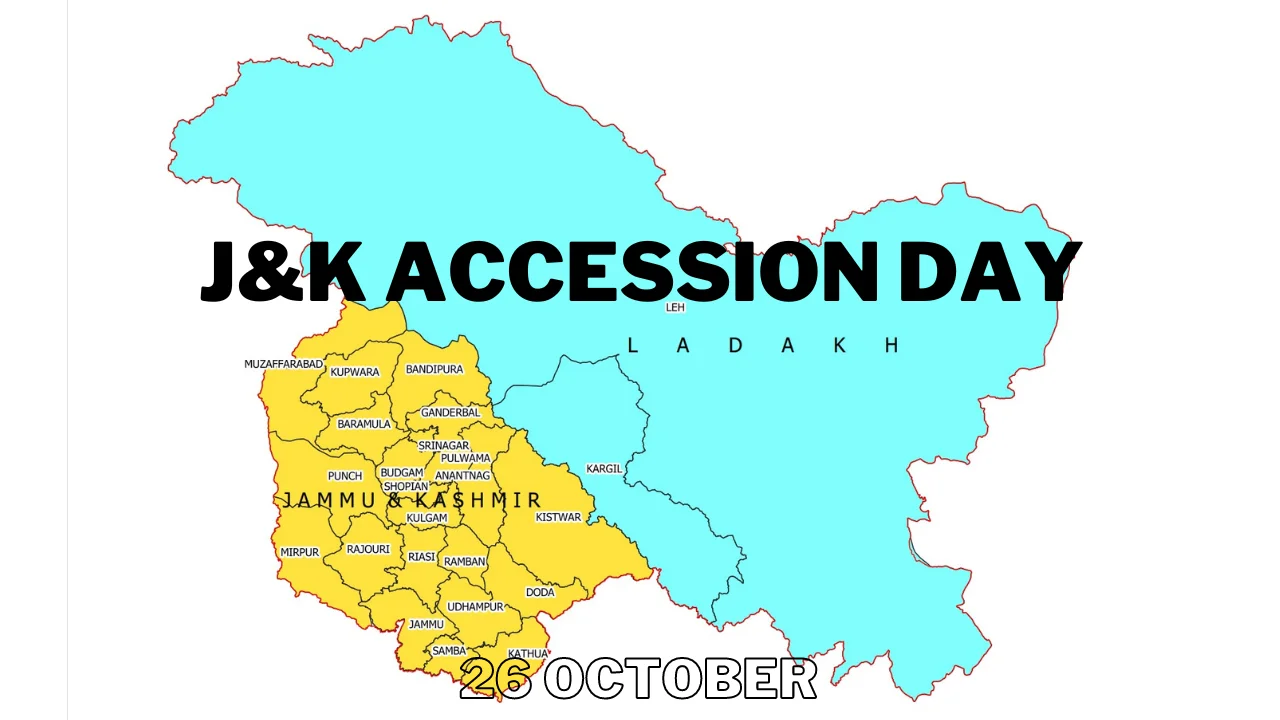 UT of J&K Celebrates Accession Day on 26th October