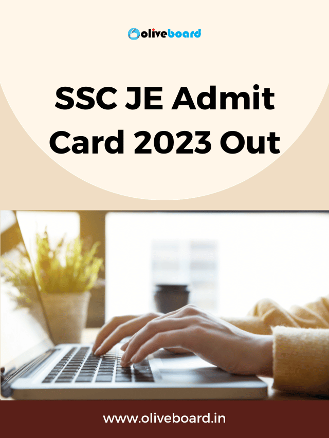 SSC JE Admit Card 2023 Out