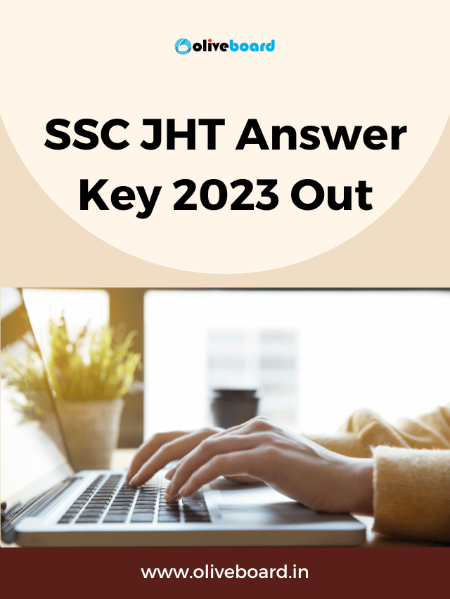 SSC JHT Answer Key 2023