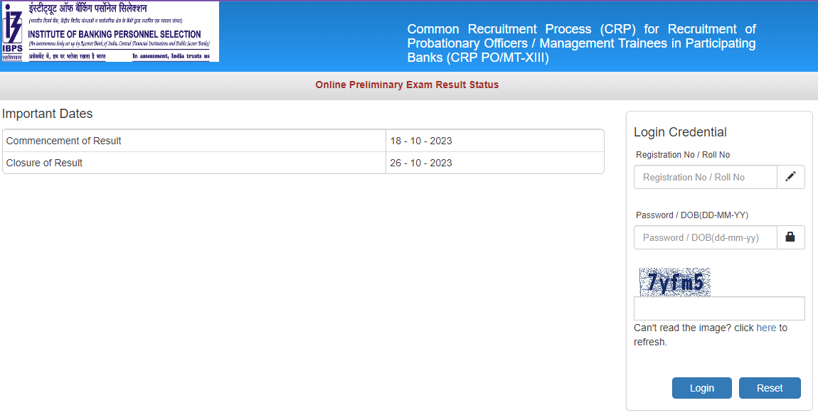 IBPS PO Final Result 2024