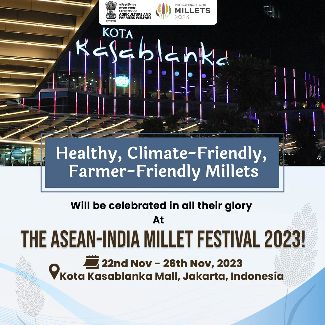 ASEAN-India Millet Festival 2023 in Indonesia