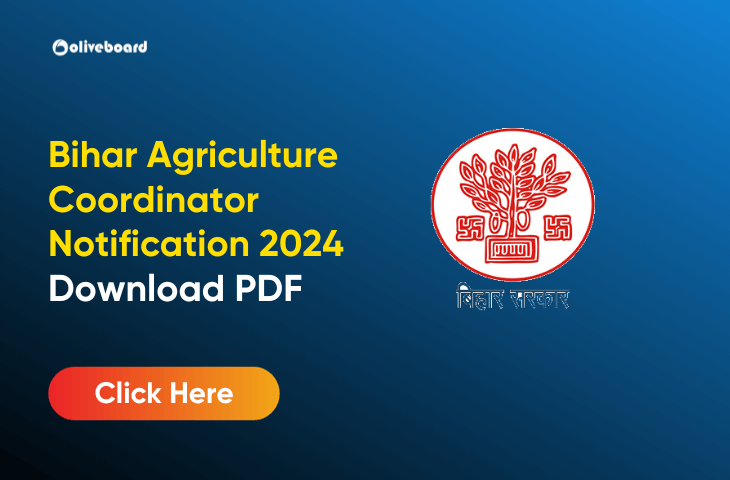 Bihar Agriculture Coordinator Notification 2024